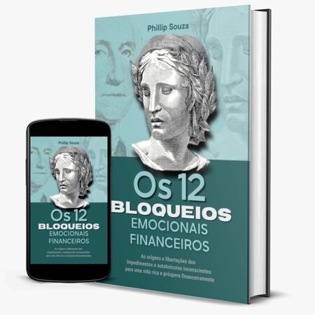 Capa do livro Os 12 Bloqueios Emocionais Financeiros — Phillip Souza